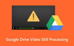 A Google Drive videó állókép feldolgozása