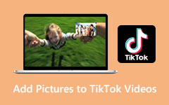 Как добавить изображение в видео TikTok