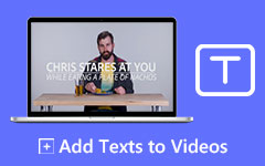 Sådan tilføjer du tekst til en video