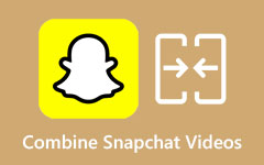 Sådan kombineres Snapchat-videoer