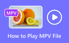 Cómo reproducir un archivo MPV