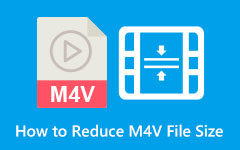 Kuinka pienentää M4V-tiedoston kokoa