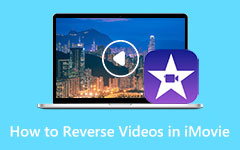 Hoe video's in iMovie omkeren