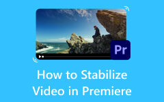 Πώς να σταθεροποιήσετε το βίντεο στην πρεμιέρα