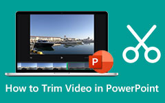 كيفية قص مقاطع الفيديو في PowerPoint