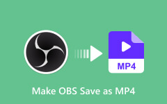 Make OBS Save as MP4