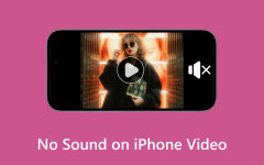 Ei ääntä iPhonen videokorjauksessa