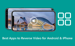 Omgekeerde video-apps Android iPhone