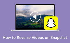 Inverser les vidéos sur Snapchat