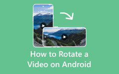 在 Android 上旋轉視頻