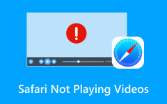 Fix Safari spiller ikke av videoer