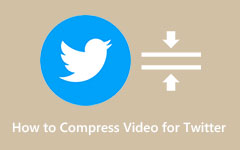 Komprimer video for Twitter