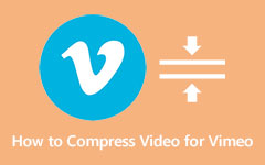 Videokomprimering til Vimeo