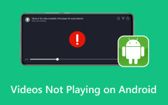 Vídeos que no se reproducen en la reparación de Android