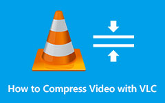 VLC komprimovat video
