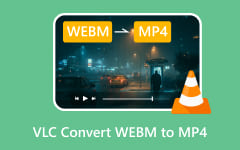 VLC Convert WebM to MP4