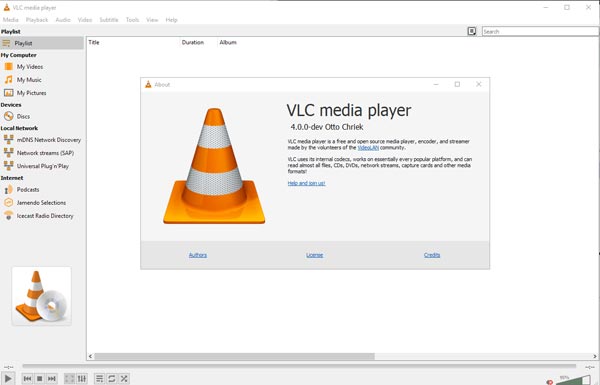 VLC ميديا ​​بلاير