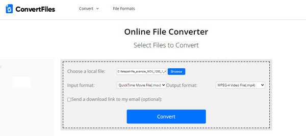 Convertire file