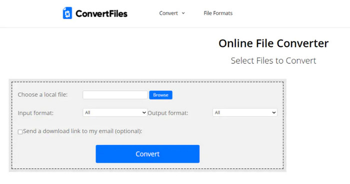 Screenshot Convertfiles