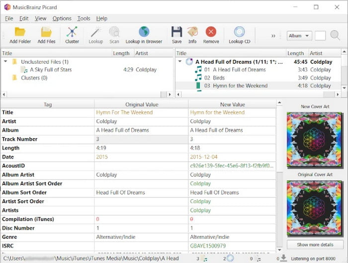 Musicbrainz Picard
