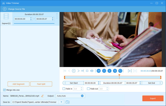 Tipard Video Trimmer