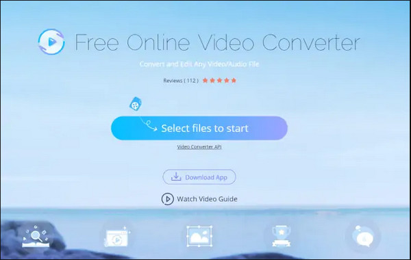 Convertidor de video en línea gratuito de Apowersoft MP4 a DIVX
