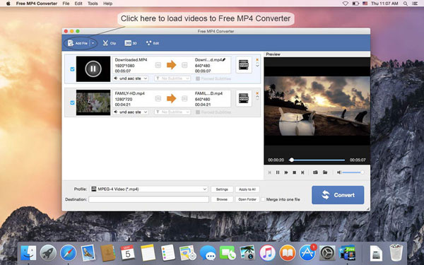 Convertitore MP4 gratuito