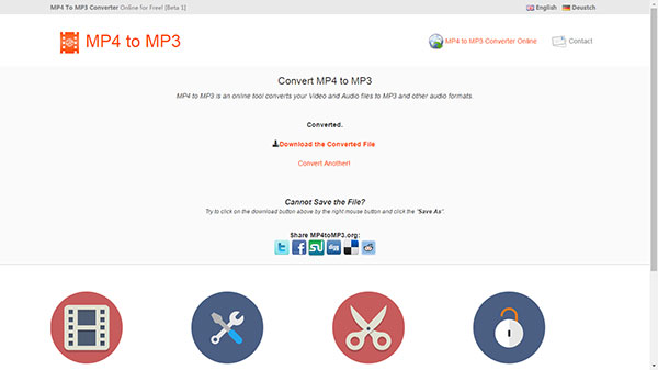 mp4 til mp3 online