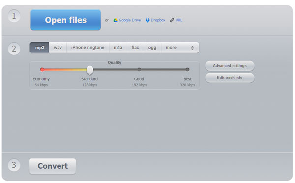 verkossa audio converter