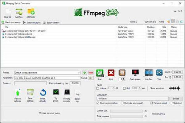 FFMPEG MP4 To MPG