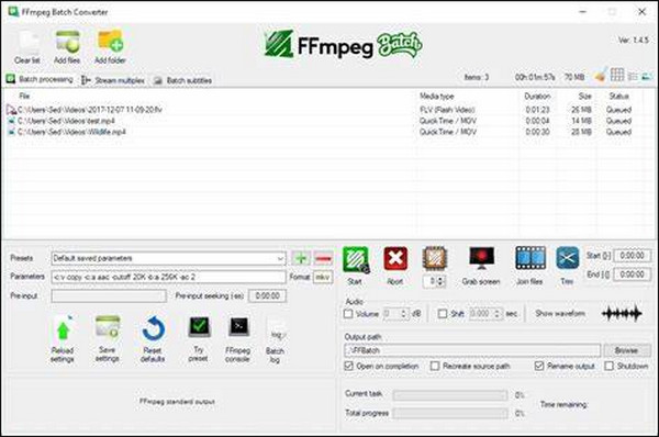 FFMPEG MP4 vers MPG