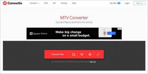 Convertio MP4 naar MTV