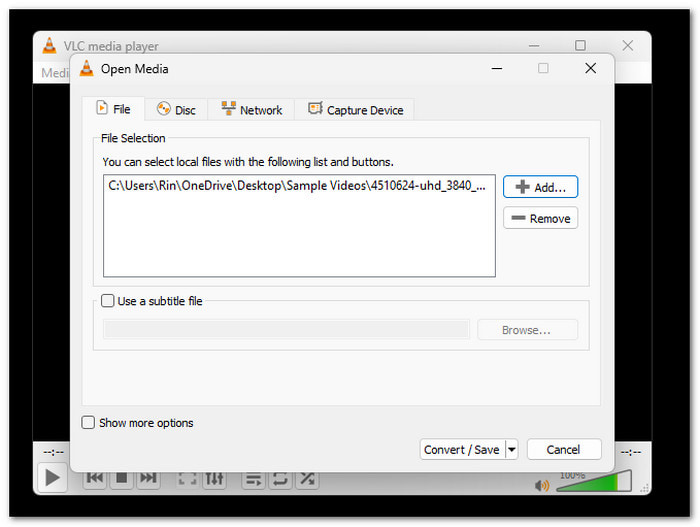 VLC MP4 to OGG Converter Software