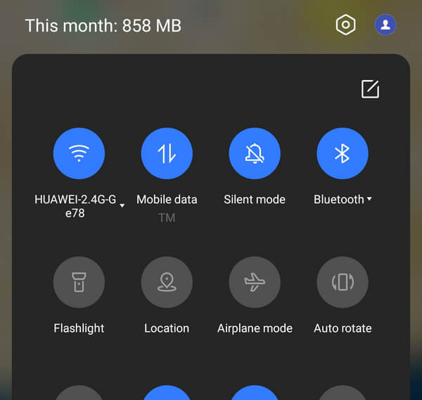 Android wyłączony Bluetooth