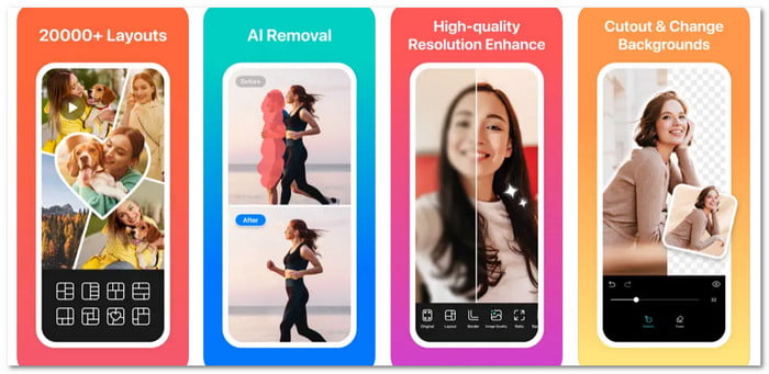 Photogrid Nejlepší aplikace pro Photo Grid, které si nesmíte nechat ujít