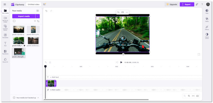 ClipChamp Photo Slideshow Maker