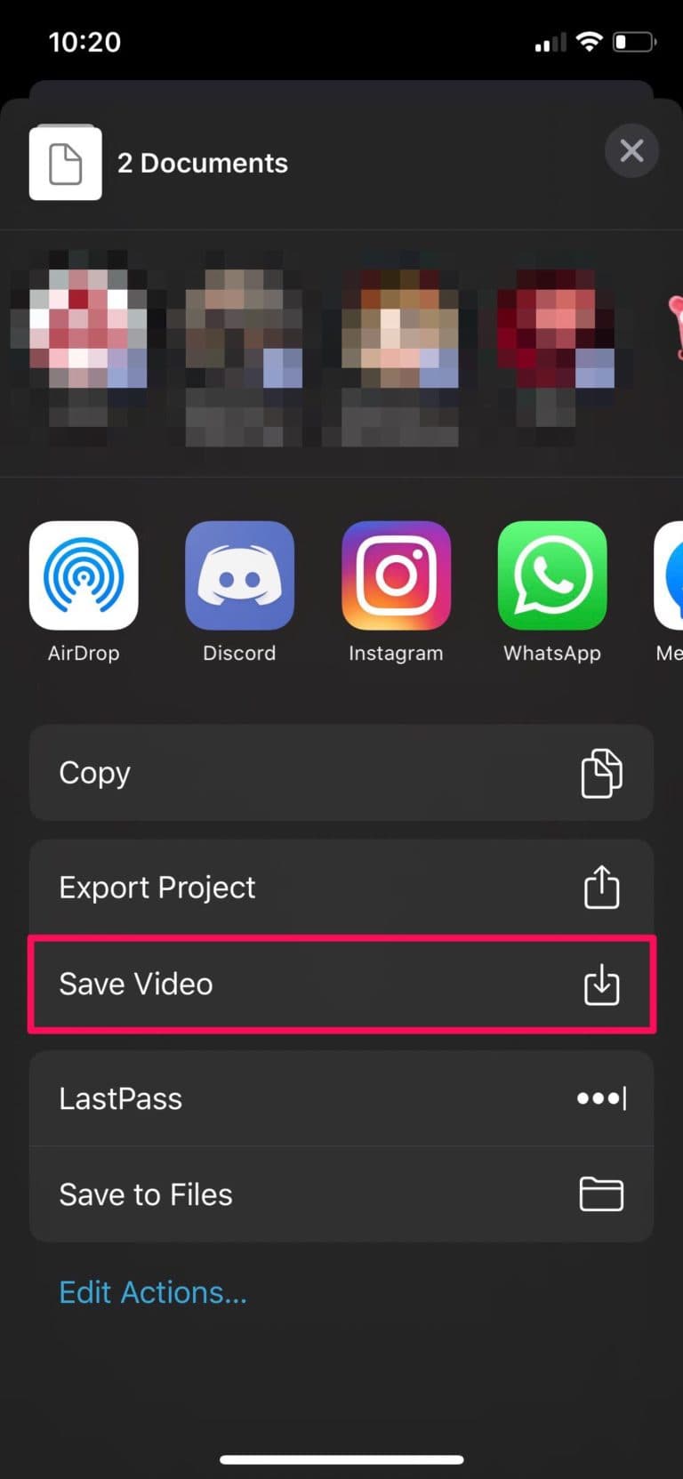 Hoe video op iPhone te combineren