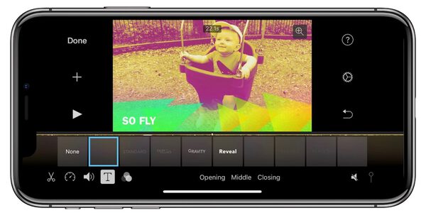 iMovie para iOS