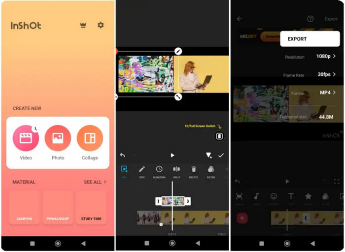 Put Two Videos Side by Side on Android