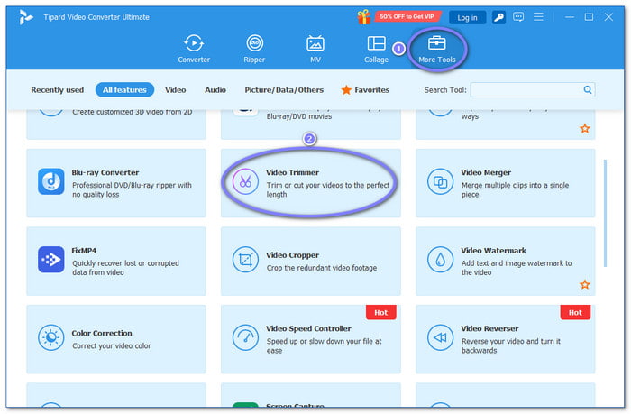 Open Video Trimmer Tool