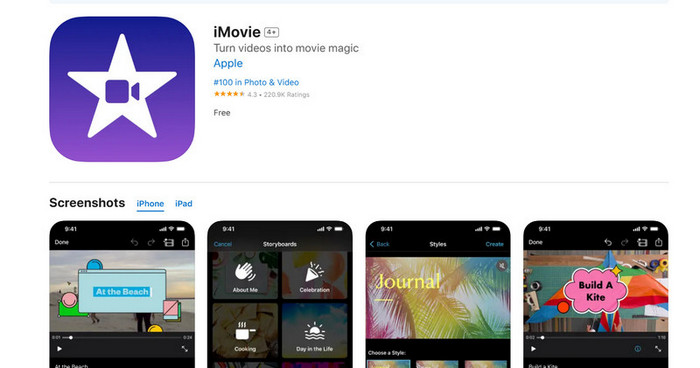 iMovie