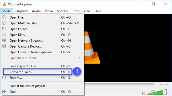 Download en start vlc