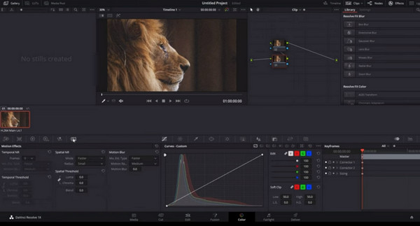 Applicazione DaVinci Resolve