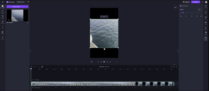 Clipchamp Video Reverse