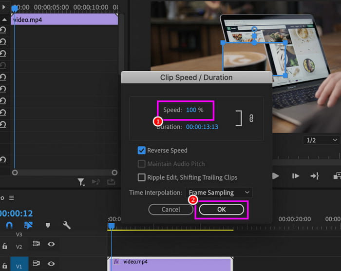 Slow Motion Reverse Video
