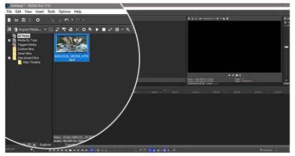 Aggiungi sequenza temporale video