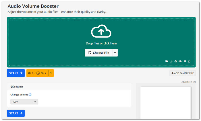 Audio2edit Online Volume Booster