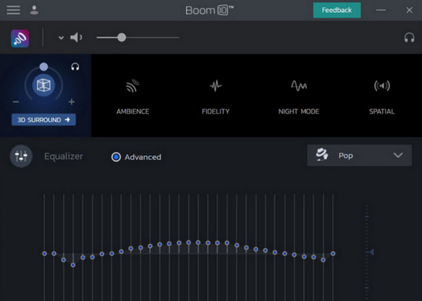 Amplificatore di volume Boom 3D