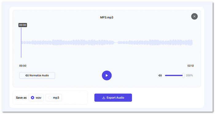 Cleanvoice AI Online Volume Booster
