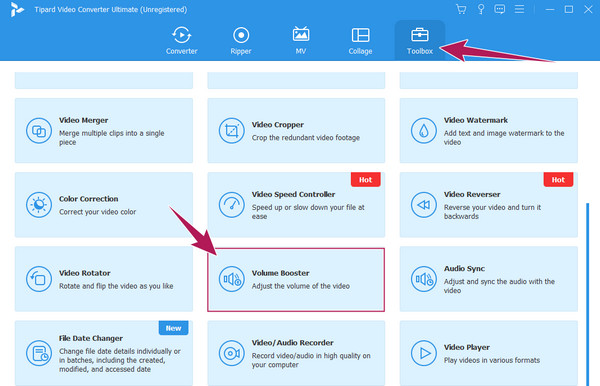 Tipard Volume Booster Открыть